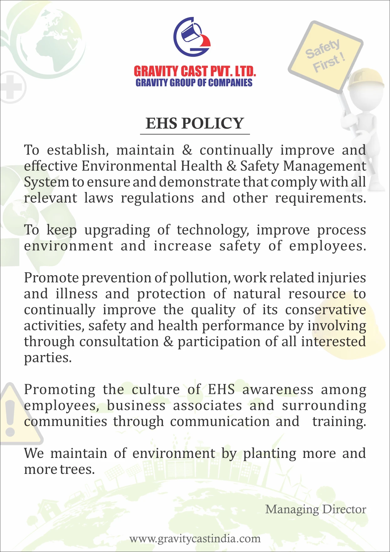EHS POLICY