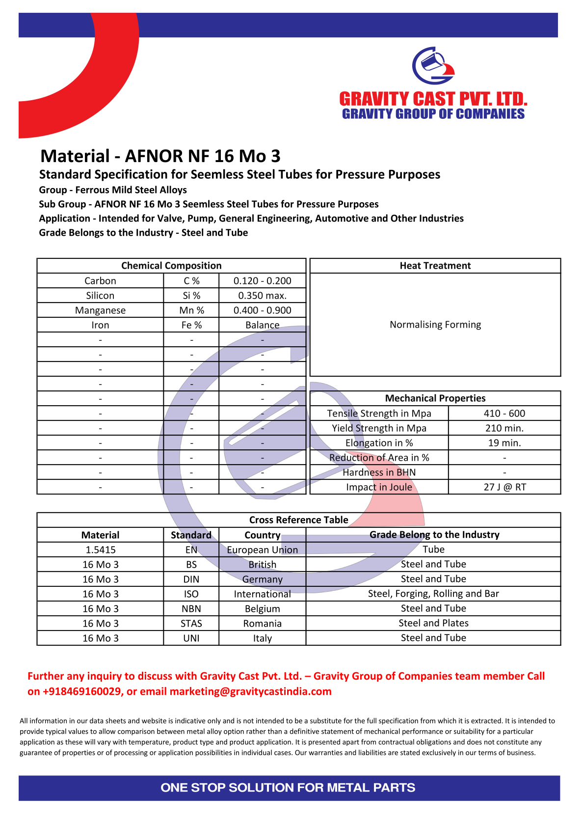 AFNOR - France || Resources || Gravity Group of Companies